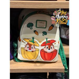 Loungefly Disney Chip & Dale Veggies Mini Backpack